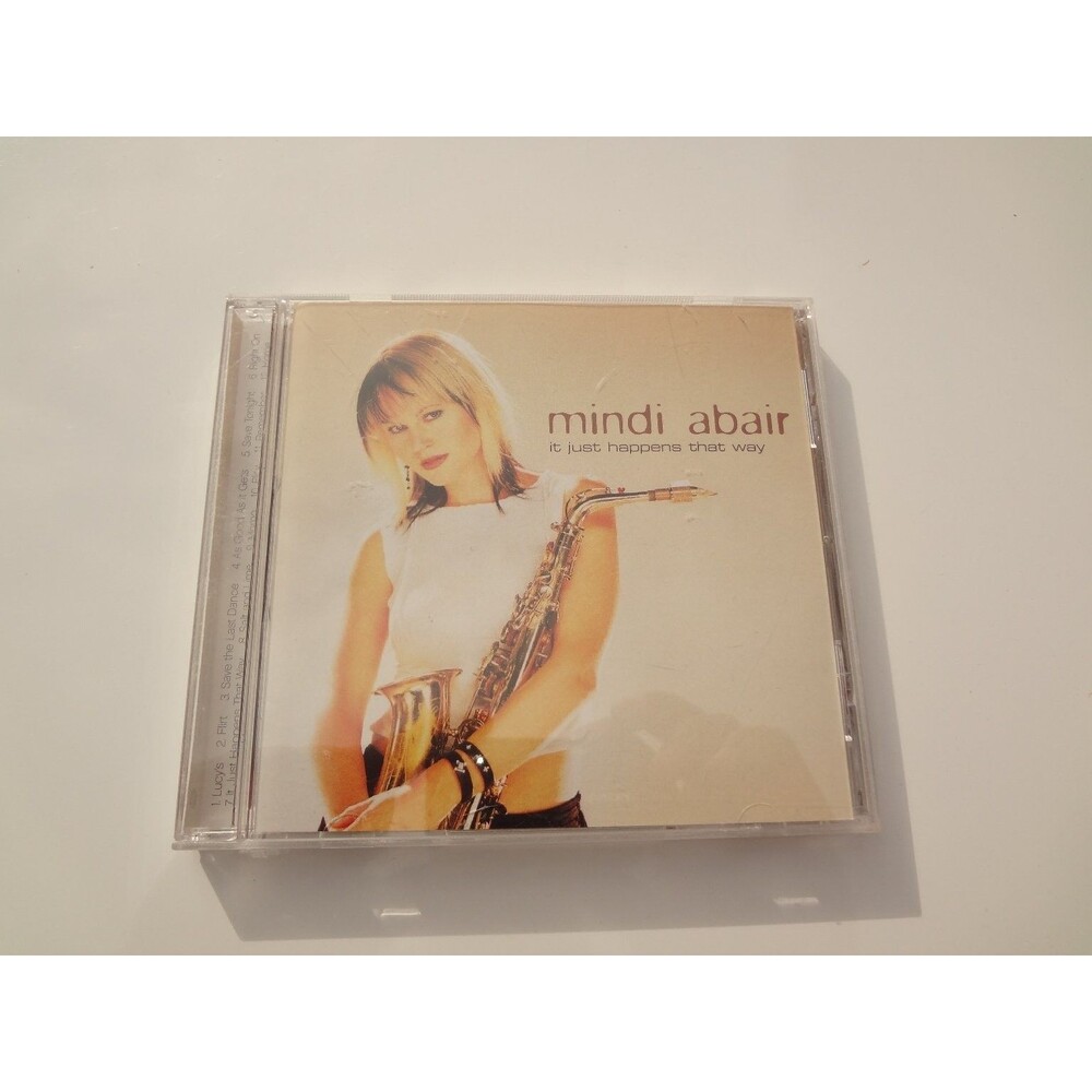 Mindi Abair – It Just Happens That Way CD 2003 Smooth Jazz GRP